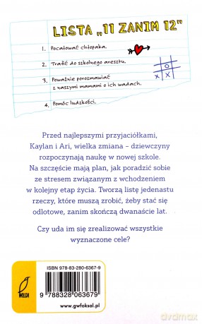 11 zanim 12 - Lisa Greenwald [KSIĄŻKA]