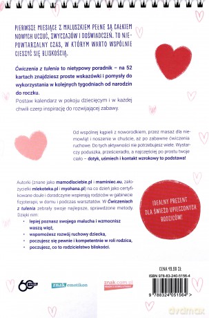 Ćwiczenia z tulenia na pierwsze 52 tygodnie z dzieckiem - Izabela Frankowska-Olech, Izabela Sztandera [KSIĄŻKA]
