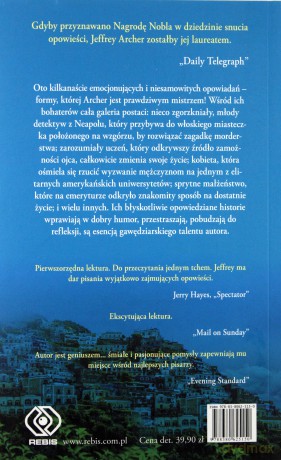 Dzieło przypadku - Jeffrey Archer [KSIĄŻKA]