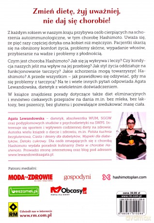 Hashimoto dieta i styl życia w chorobie - Agata Lewandowska [KSIĄŻKA]