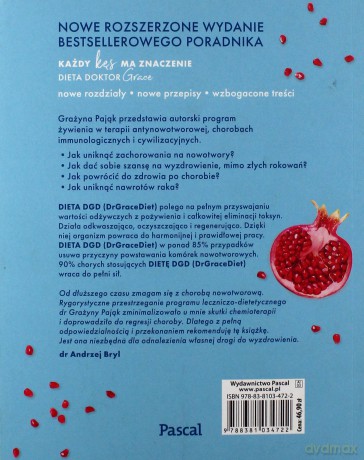 Każdy kęs ma znaczenie. Dieta Doktor Grace - Grażyna Pająk [KSIĄŻKA]