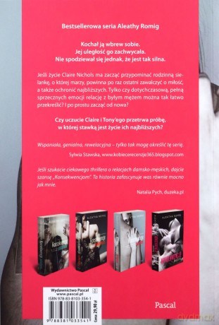 Konsekwencje pragnień - Aleatha Romig [KSIĄŻKA]