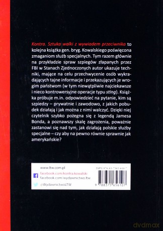 Kontra. Sztuka walki z kontrwywiadem przeciwnika - Andrzej Kowalski [KSIĄŻKA]