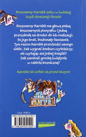 Koszmarny Karolek i cuchnąca bomba - Francesca Simon [KSIĄŻKA]