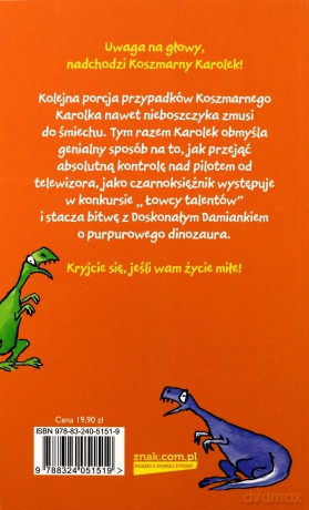 Koszmarny Karolek niepokoi nieboszczyka - Francesca Simon [KSIĄŻKA]
