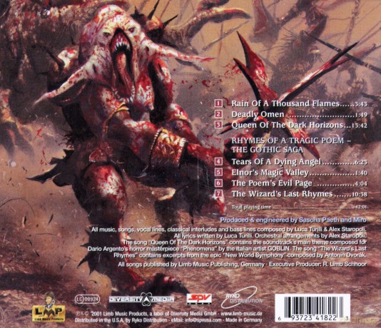 Rhapsody: Rain Of A Thousand Flames [CD]