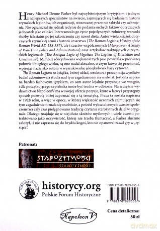 Legiony rzymskie - Henry M. D. Parker [KSIĄŻKA]