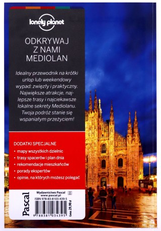 Mediolan. Lonely planet [KSIĄŻKA]