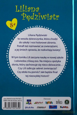 Nie rozmawia się ze słoniem (Tom 1) Liliana Pędziwiatr - Tanya Stewner [KSIĄŻKA]