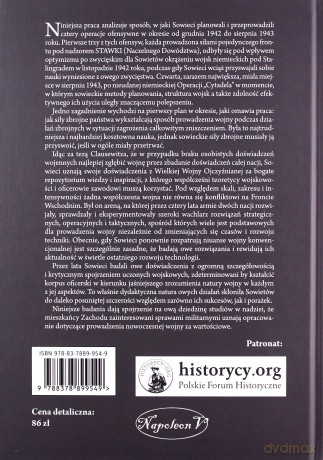 Od Donu do Dniepru. Ofensywa sowiecka grudzień 1942 - sierpień 1943 - David M. Glantz [KSIĄŻKA]