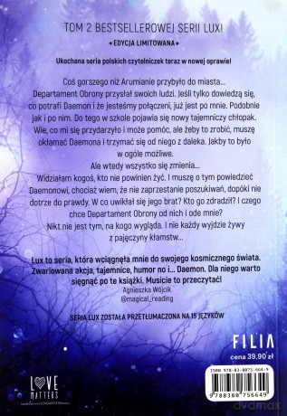 Onyks lux (Tom 2) - Jennifer L. Armentrout [KSIĄŻKA]