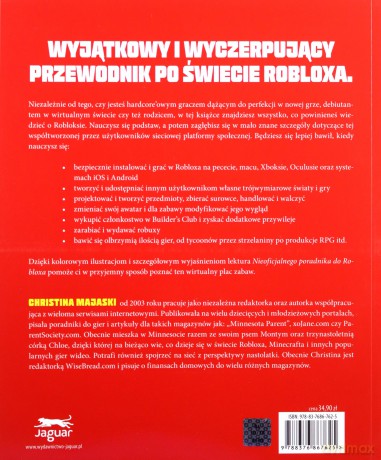 Poradnik do Robloxa. Wszystko co musisz wiedzieć by tworzyć niesamowite gry - Christina Majaski [KSIĄŻKA]