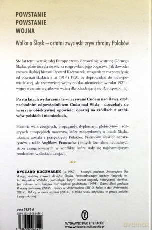 Powstania śląskie 1919-1920-1921. Nieznana wojna polsko-niemiecka - Ryszard Kaczmarek [KSIĄŻKA]