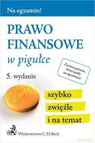 Prawo finansowe w pigułce [KSIĄŻKA]