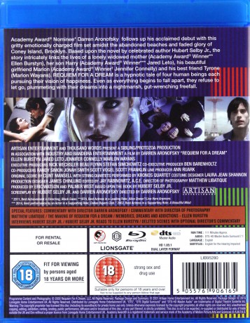 Requiem For A Dream (Requiem dla snu) [Blu-Ray]