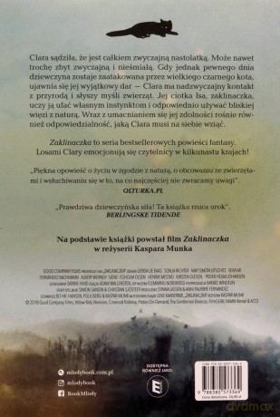 Próba ognia. Zaklinaczka (okładka filmowa) - Lene Kaaberbol [KSIĄŻKA]