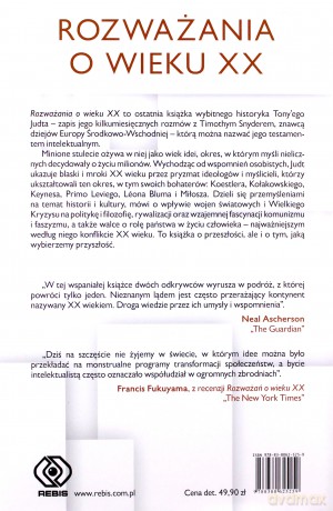 Rozważania o wieku XX - Tony Judt, Timothy Snyder [KSIĄŻKA]