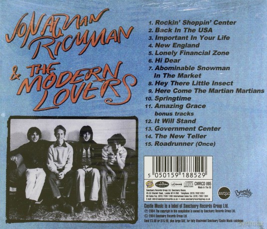 Jonathan Richman: The Modern Lovers [CD]