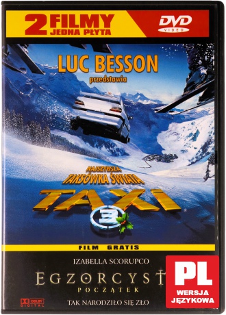 Taxi 3 / Egzorcysta: Początek [DVD]