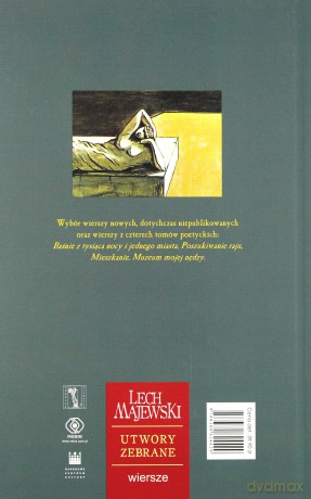 Smutek to najgorsza pora dnia. Wybór wierszy - Lech Majewski [KSIĄŻKA]