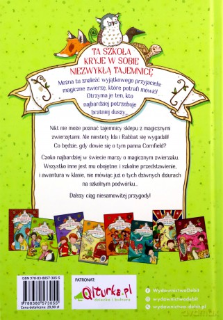 Tajemnica szkolnego podwórka. Szkoła magicznych zwierząt (Tom 2) - Margit Auer [KSIĄŻKA]