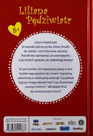 Tygrysy nie całują lwów. Liliana pędziwiatr (Tom 2) - Tanya Stewner [KSIĄŻKA]