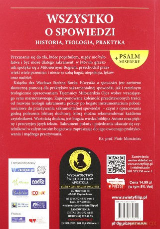 Wszystko o spowiedzi. Historia, teologia, praktyka - Wacław Stefan Borek [KSIĄŻKA]