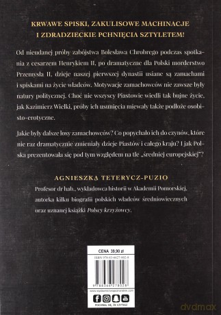 Zamachy na Piastów - Agnieszka Teterycz-Puzio [KSIĄŻKA]