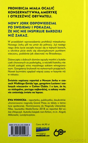 Zbuntowany. Nowy Jork. Wolność w czasach prohibicji - Ewa Winnicka [KSIĄŻKA]