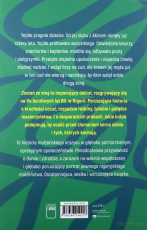 Zostań ze mną - Ayobami Adebay [KSIĄŻKA]
