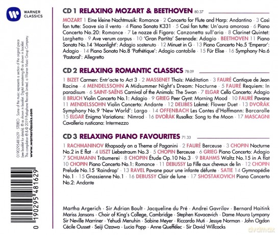 50 Best Relaxing Classics [3CD]