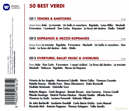 50 Best Verdi [3CD]