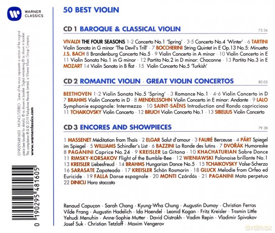 50 Best Violin [3CD]