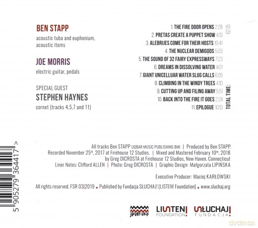 Ben Stapp's Mind Creature Sound Dasein [CD]