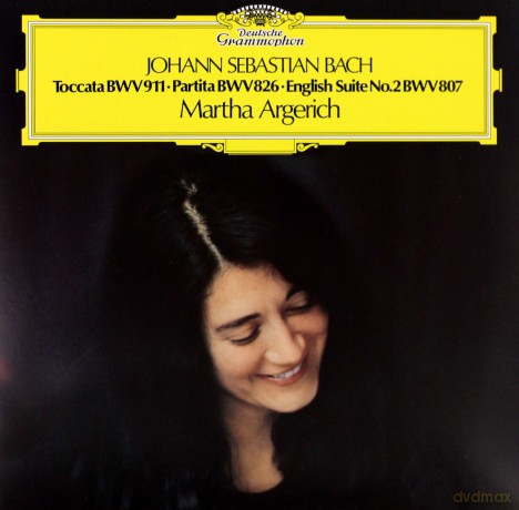 Martha Argerich: Bach Toccata In C Minor, Partita 2, English Suite 2 [Winyl]