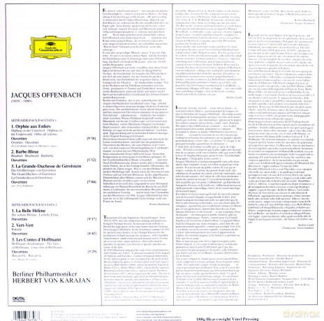 Herbert Von Karajan: Offenbach Ouvertures [Winyl]