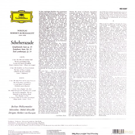 Herbert Von Karajan: Rimsky Korsakov Sheherezade [Winyl]