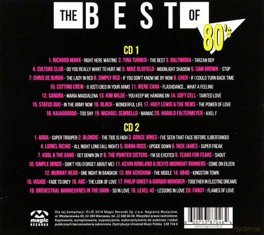 The Best Of 80's [2CD]