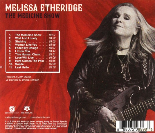 Melissa Etheridge: The Medicine Show [CD]