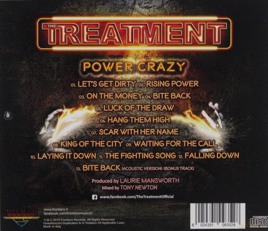 The Treatment: Power Crazy [CD]