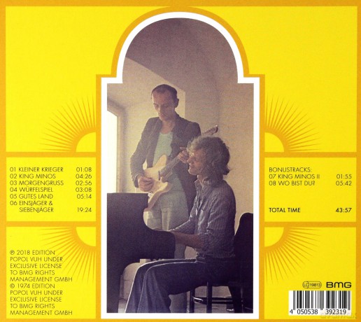 Popol Vuh: Einsjager Siebenjager [CD]