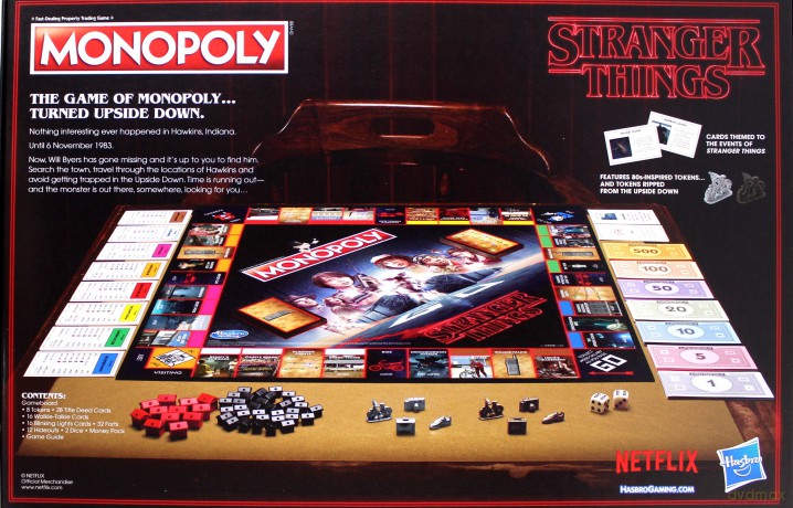 Stranger Things Monopoly [GRA PLANSZOWA]