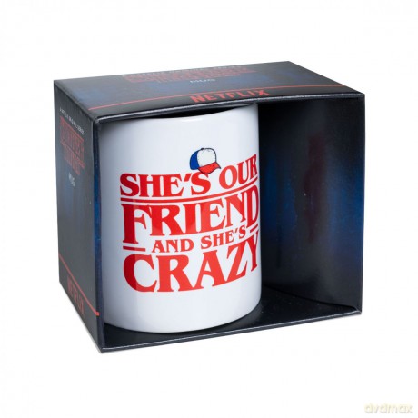 Stranger Things She's Our Friends Kubek