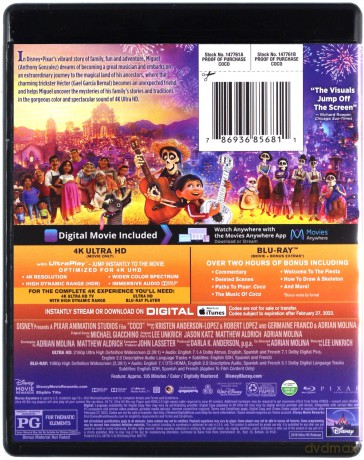 Coco [Blu-Ray 4K]+[2xBlu-Ray]