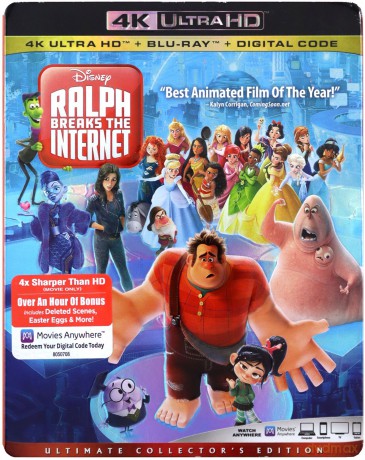Ralph Breaks the Internet (Ralph Demolka w internecie) [Blu-Ray 4K]+[Blu-Ray]