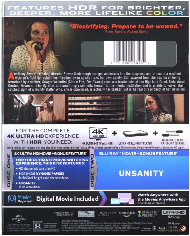 Unsane (Niepoczytalna) [Blu-Ray 4K]+[Blu-Ray]