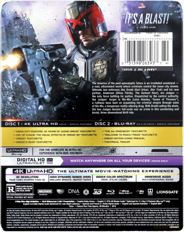Dredd [Blu-Ray 4K]+[Blu-Ray]