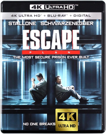 Escape Plan (Plan Ucieczki) [Blu-Ray 4K]+[Blu-Ray]