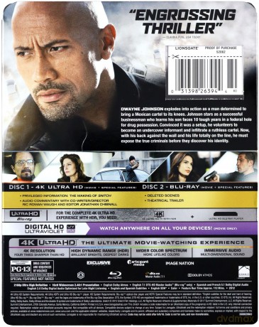 Snitch (Infiltrator) [Blu-Ray 4K]+[Blu-Ray]