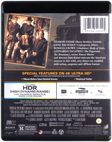 The Quick and the Dead (Szybcy i Martwi) [Blu-Ray 4K]+[Blu-Ray]